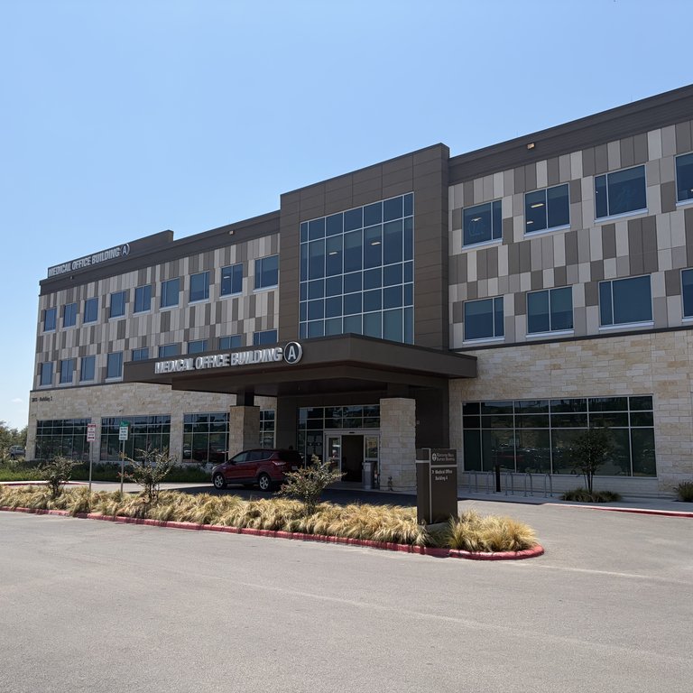 Exterior of the Westover Hills office, a modern medical office building